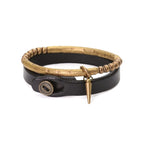 Punk Leather Bracelet Set