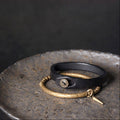 Punk Leather Bracelet Set