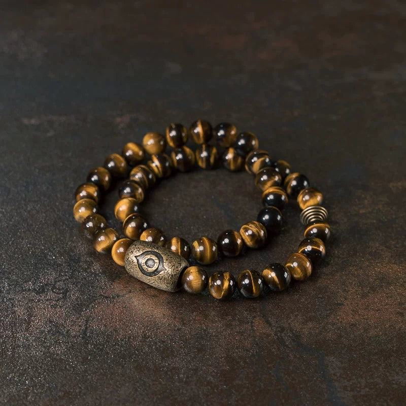 Original Design Yellow Tiger's Eye Bracelet