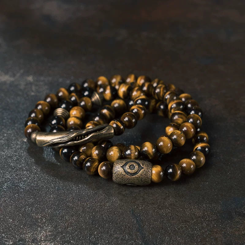 Original Design Yellow Tiger's Eye Bracelet