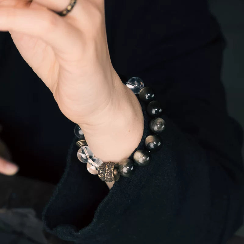 Vintage White Crystal bracelet.