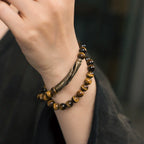 Original Design Yellow Tiger's Eye Bracelet