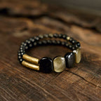 Original Natural Obsidian Bracelet