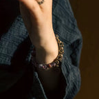 Original Design Retro Purple Crystal Bracelet