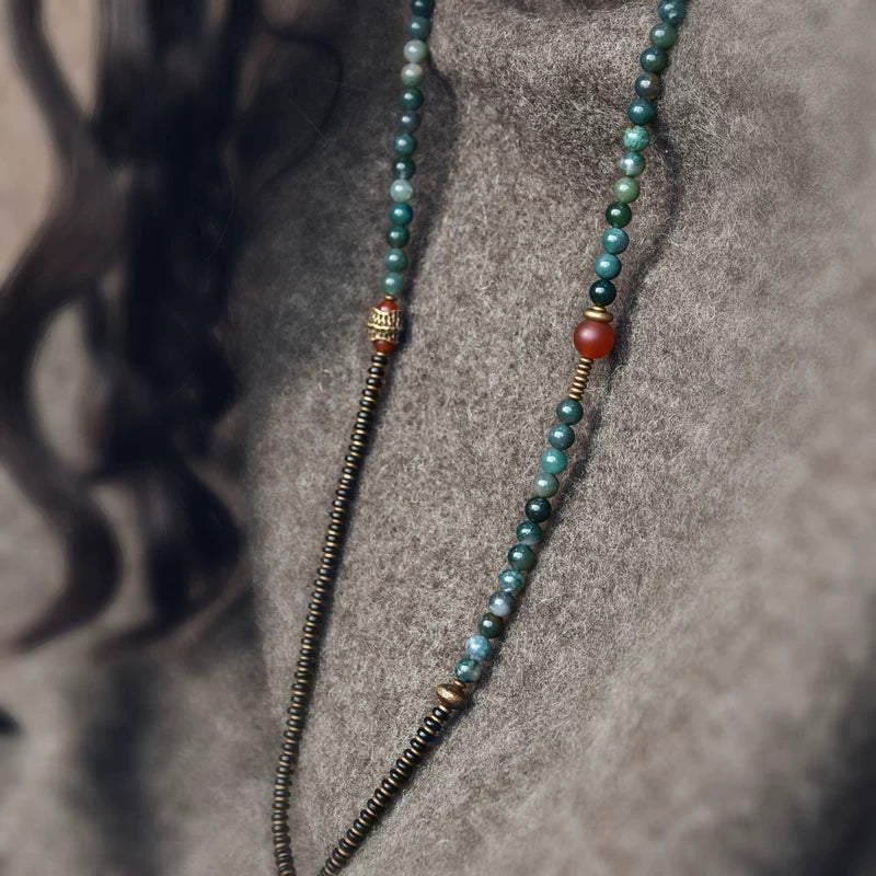 Original Retro Aquatic Agate Bracelet
