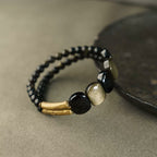 Original Natural Obsidian Bracelet