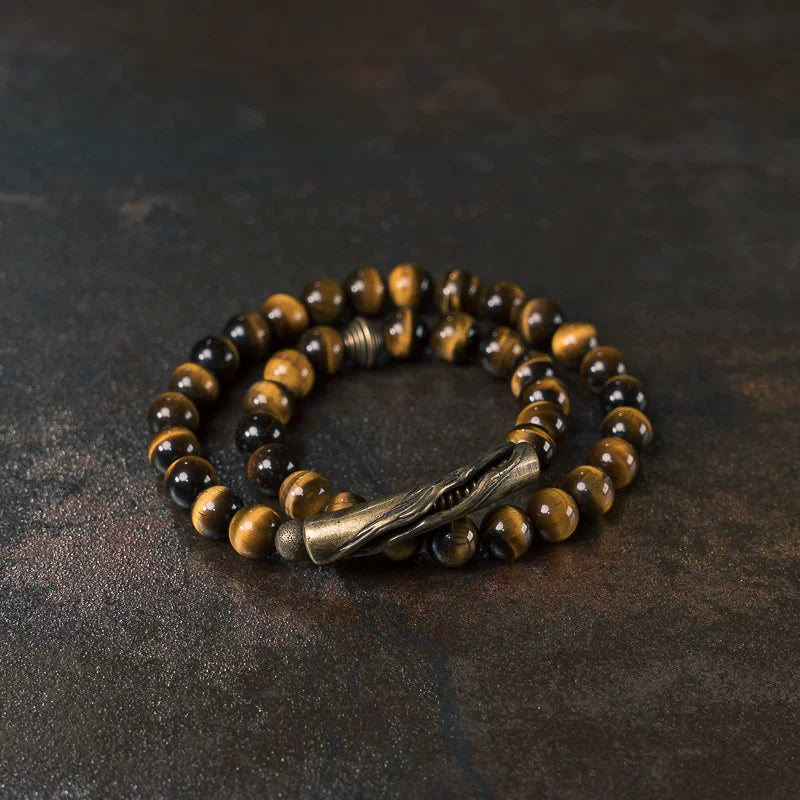 Original Design Yellow Tiger's Eye Bracelet