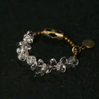 Original Design Ice-Clear Irregular Clear Quartz Bracelet