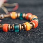 Original Design Glazed Bead Bracelet.