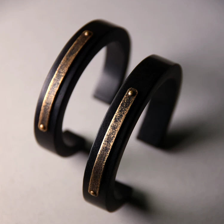 Original Design Handmade Ebony Bracelet
