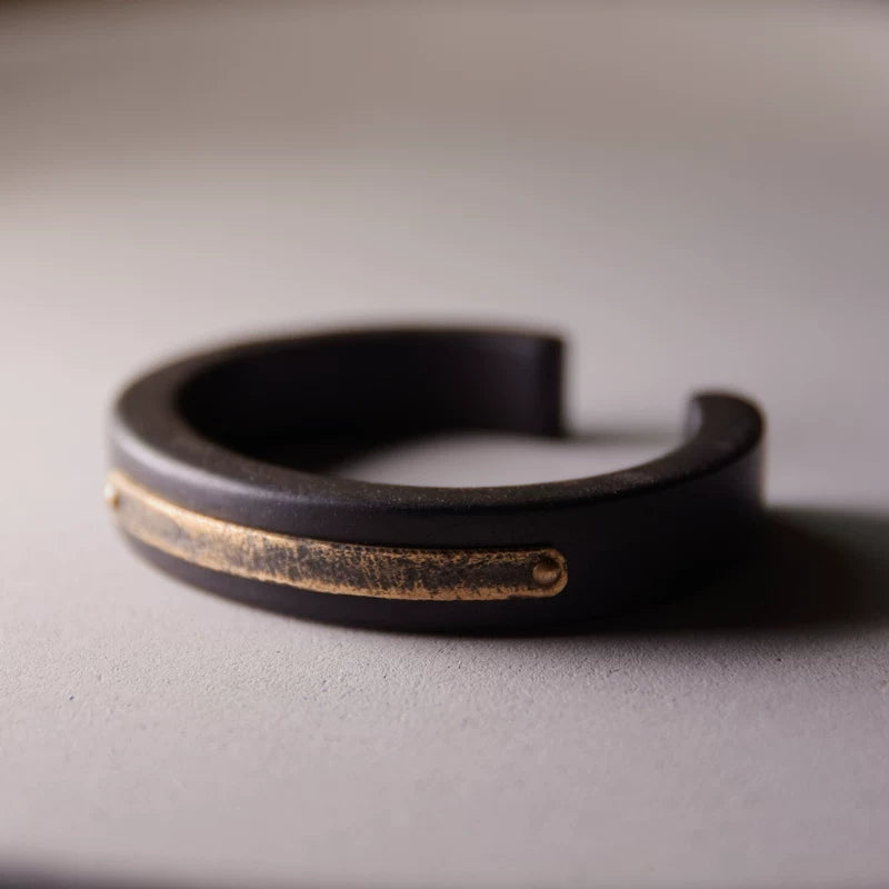 Original Design Handmade Ebony Bracelet